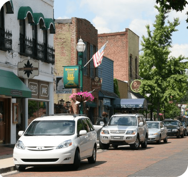 Downtown Zionsville, Indiana
